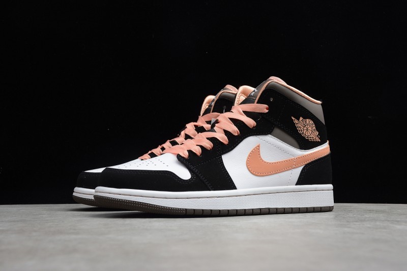 Jordan 1 Mid Peach Mocha (W)