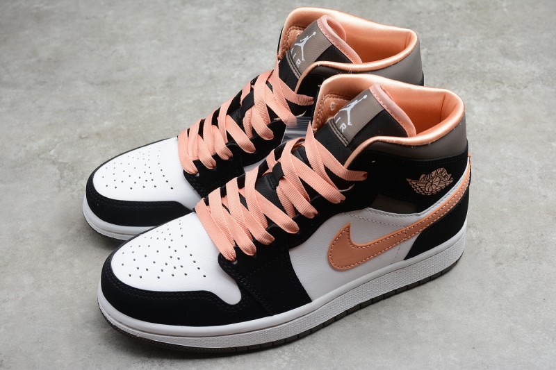 Jordan 1 Mid Peach Mocha (W)