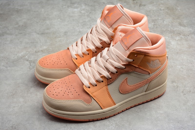 Jordan 1 Mid Apricot Orange (W)