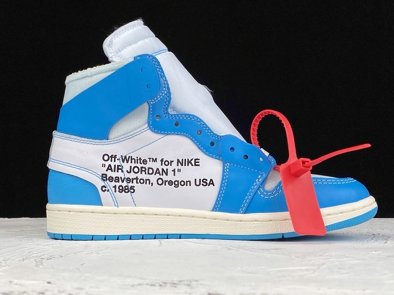 Jordan 1 Retro High Off-White University Blue