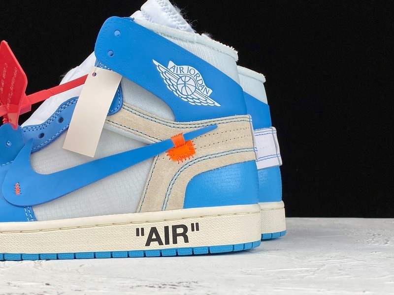 Jordan 1 Retro High Off-White University Blue