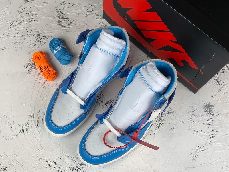 Jordan 1 Retro High Off-White University Blue