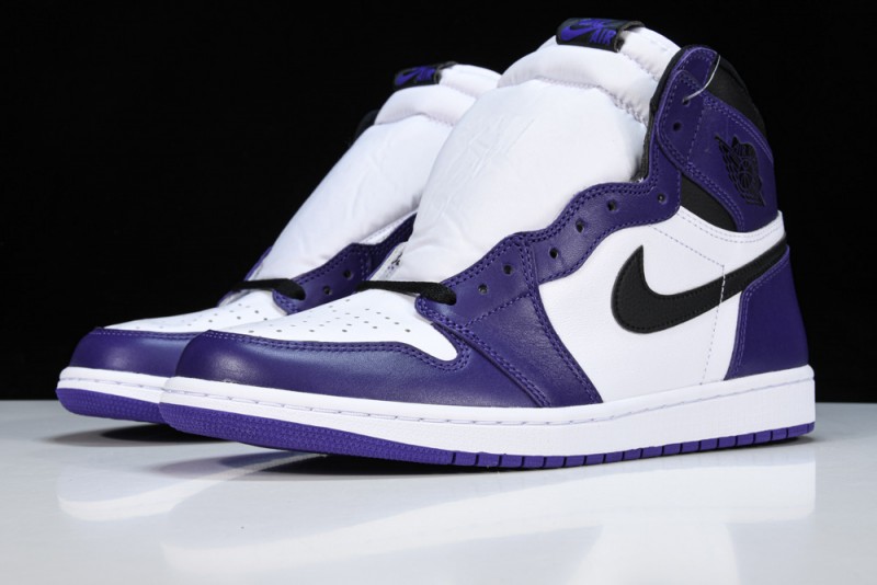 Jordan 1 Retro High Court Purple White