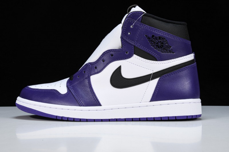 Jordan 1 Retro High Court Purple White