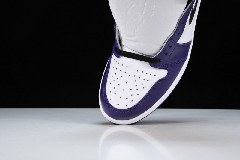 Jordan 1 Retro High Court Purple White