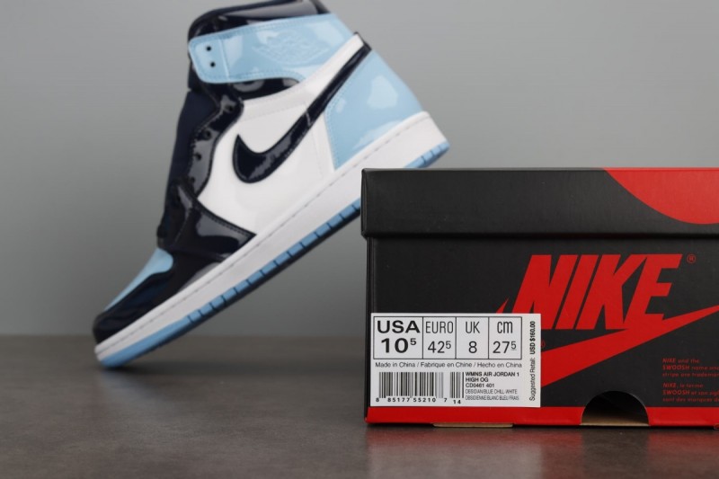 Jordan 1 Retro High UNC Patent