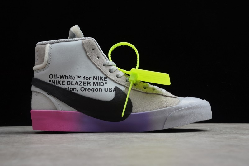 Nike Blazer Mid Off-White Wolf Grey Serena