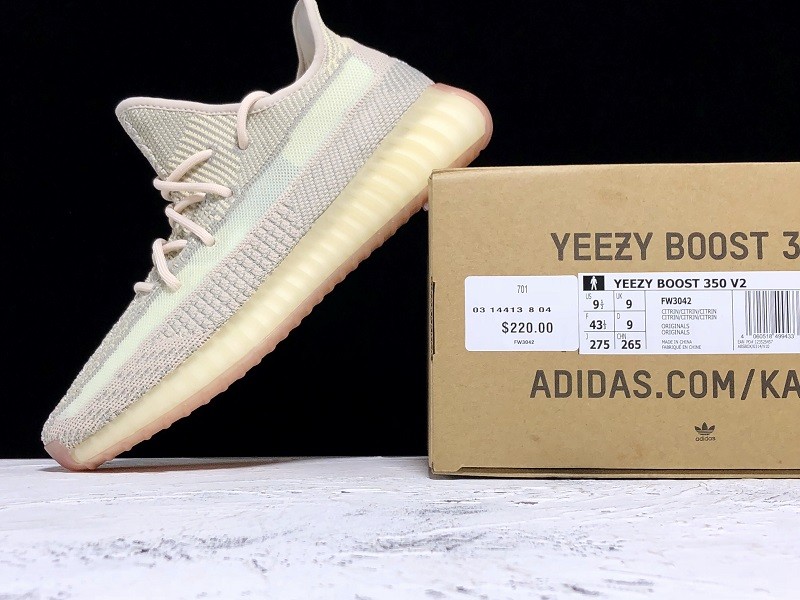 adidas Yeezy Boost 350 V2 Citrin (Non-Reflective)