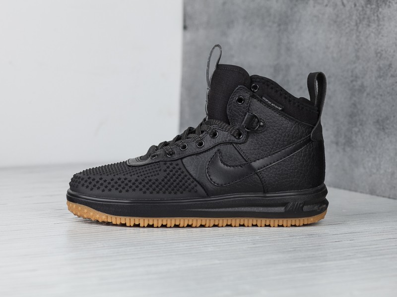 Nike Lunar Force 1 Duckboot in “Black/Gum”