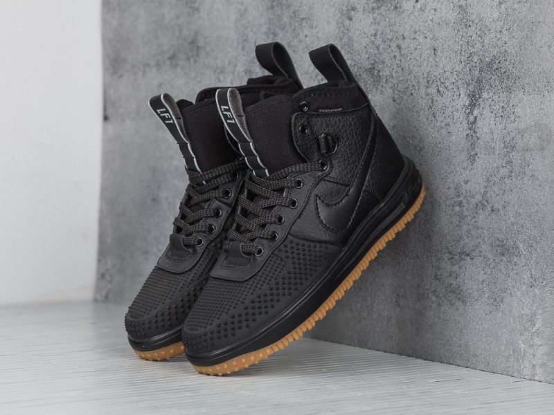 Nike Lunar Force 1 Duckboot in “Black/Gum”