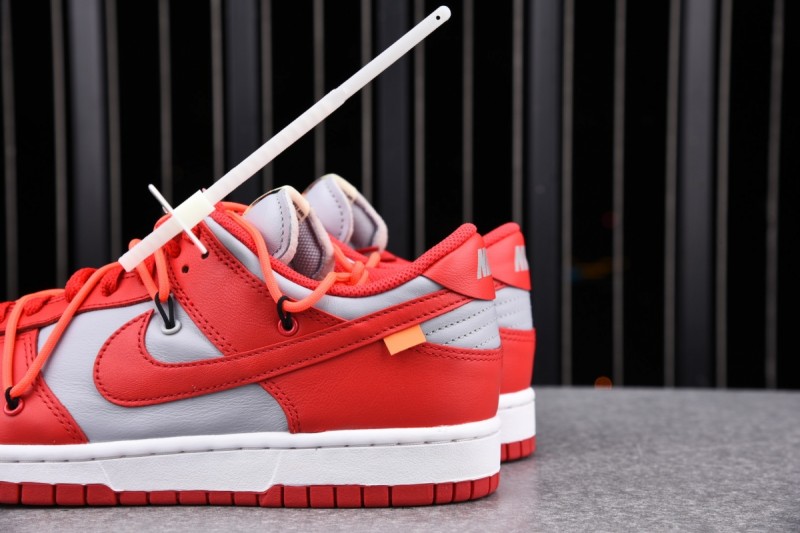 Nike Dunk Low Off-White University Red