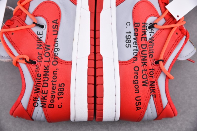 Nike Dunk Low Off-White University Red