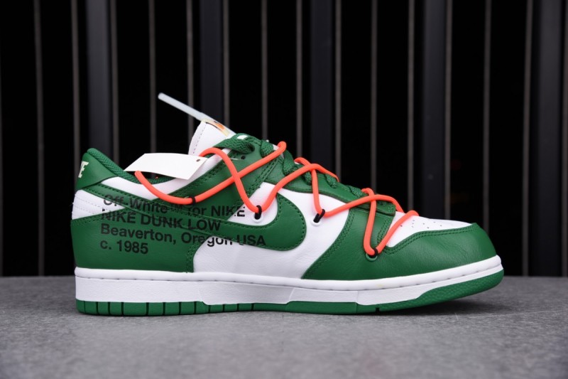 Nike Dunk Low Off-White Pine Green