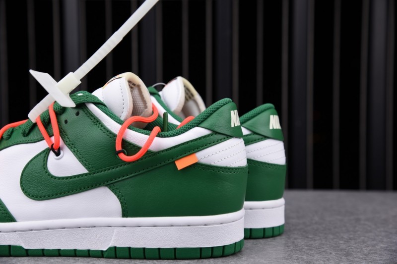 Nike Dunk Low Off-White Pine Green