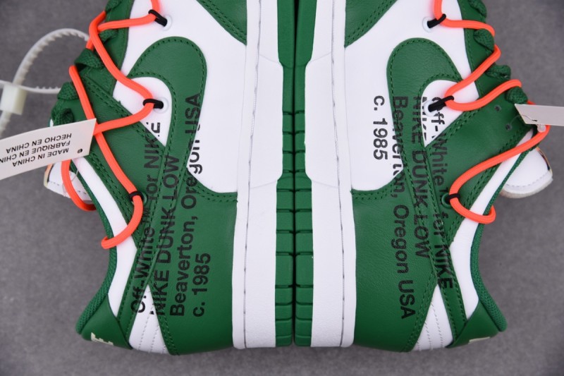 Nike Dunk Low Off-White Pine Green