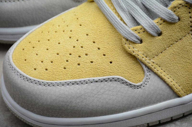 Jordan 1 Mid Mixed Textures Yellow