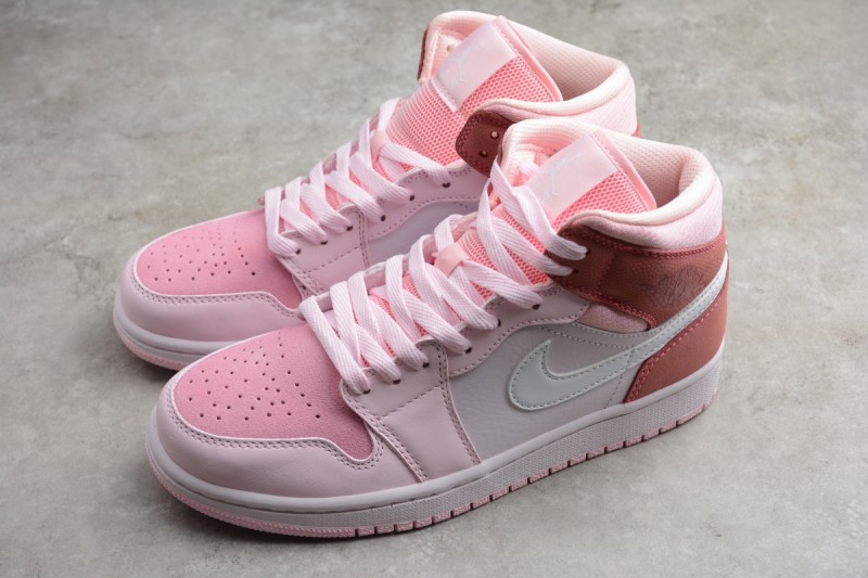 Jordan 1 Mid Digital Pink