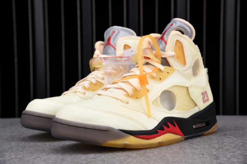 Jordan 5 Retro OFF-WHITE Sail