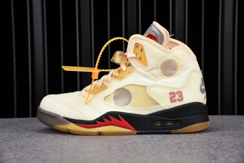 Jordan 5 Retro OFF-WHITE Sail