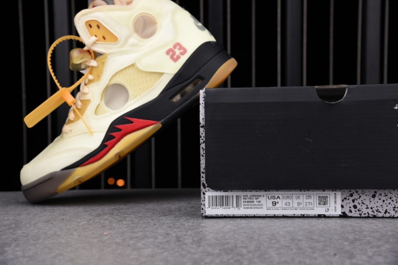 Jordan 5 Retro OFF-WHITE Sail