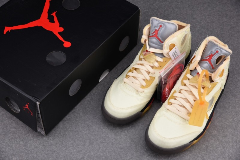 Jordan 5 Retro OFF-WHITE Sail