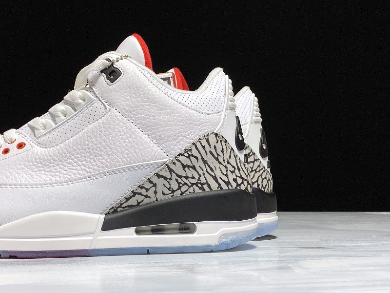 Jordan 3 Retro Free Throw Line White Cement