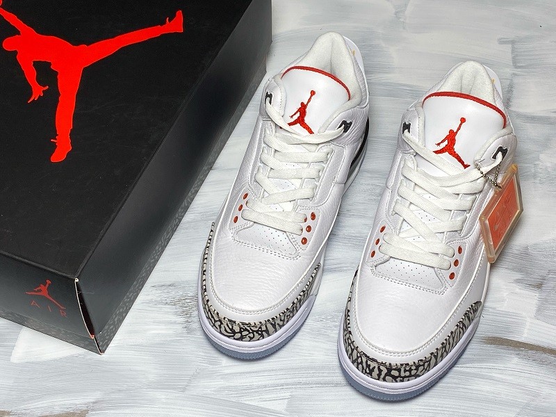 Jordan 3 Retro Free Throw Line White Cement