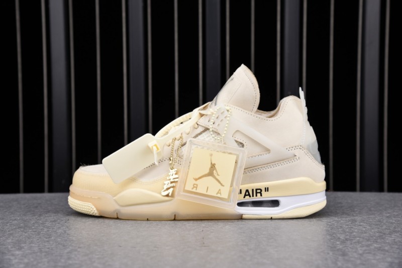 Air Jordan 4 x Off-White ‘Sail’