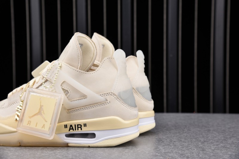 Air Jordan 4 x Off-White ‘Sail’