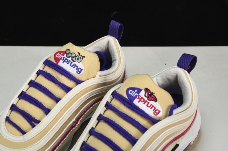 Nike Air Max 97 Air Sprung Sail Pink Purple