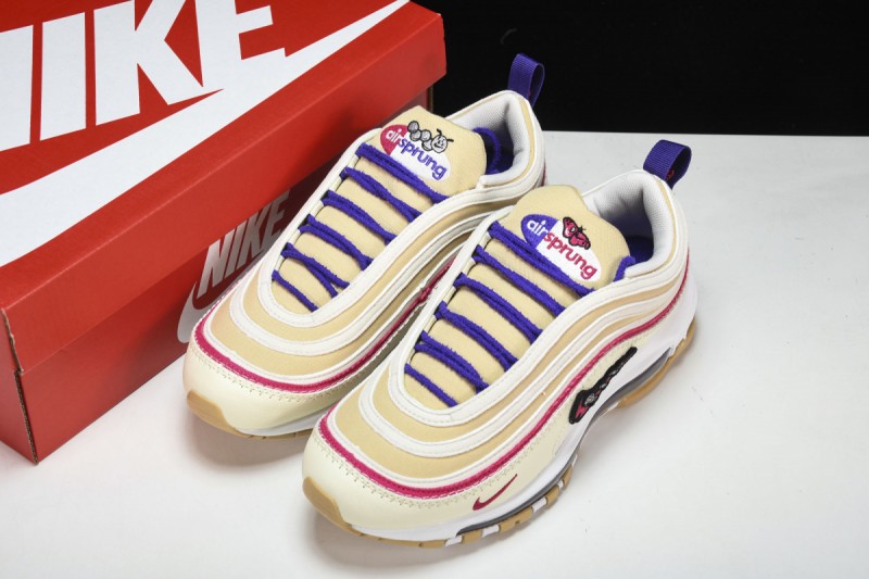 Nike Air Max 97 Air Sprung Sail Pink Purple