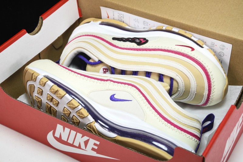 Nike Air Max 97 Air Sprung Sail Pink Purple