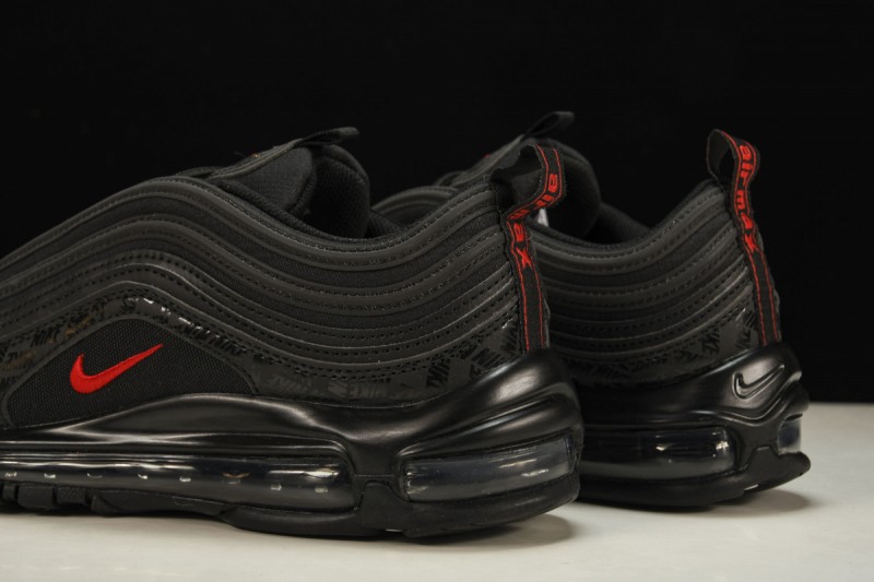 Nike Air Max 97 All-Over Print Black Red