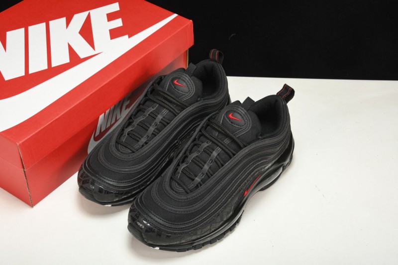 Nike Air Max 97 All-Over Print Black Red