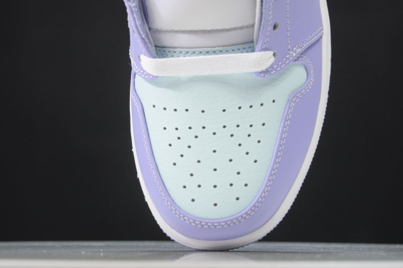 Jordan 1 Mid Purple Aqua