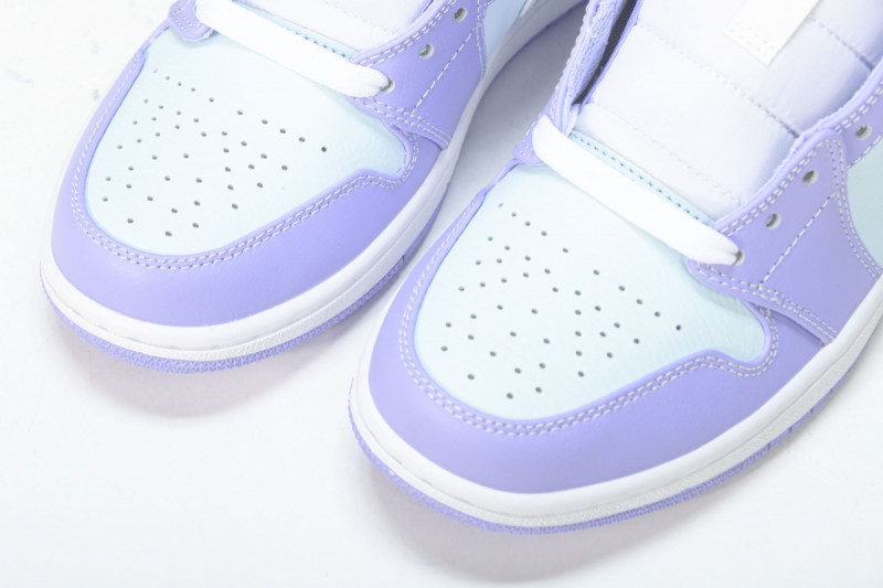 Jordan 1 Mid Purple Aqua