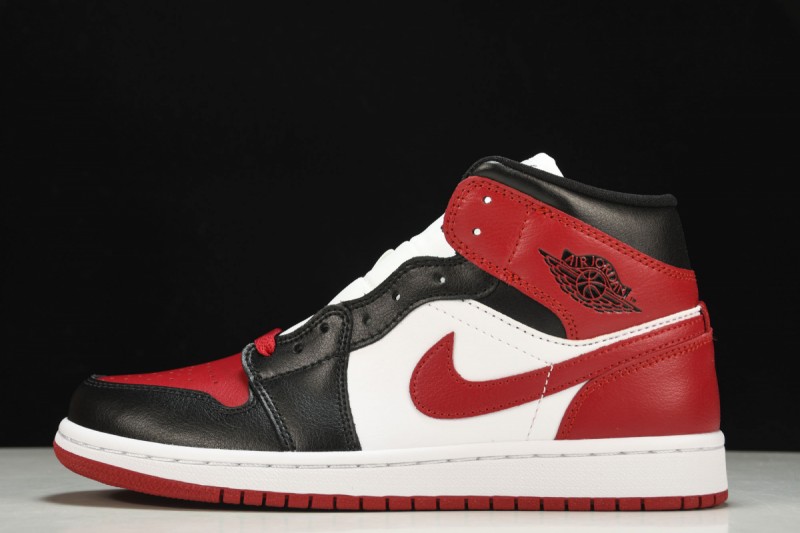 Jordan 1 Mid Alternate Bred Toe