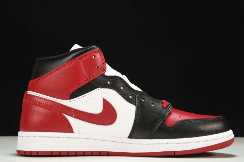 Jordan 1 Mid Alternate Bred Toe