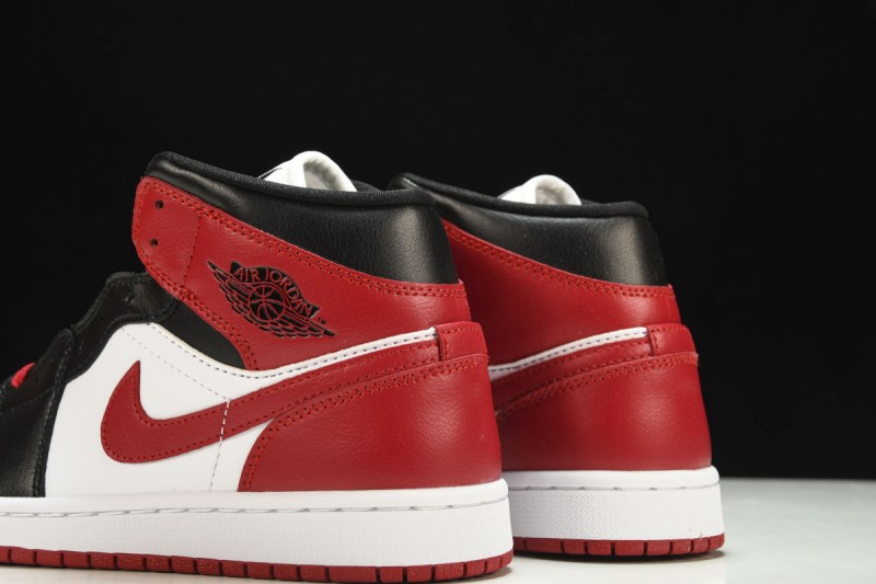 Jordan 1 Mid Alternate Bred Toe