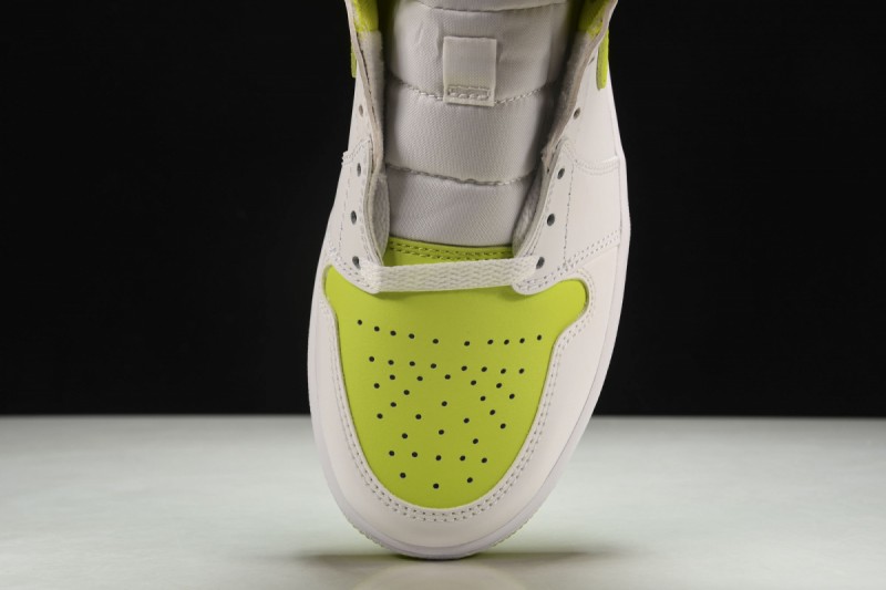 Jordan 1 Mid White Lime