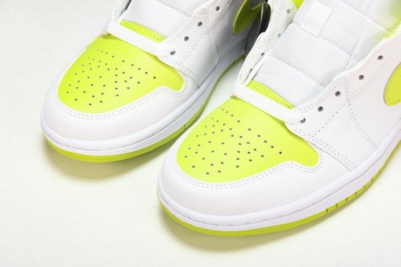 Jordan 1 Mid White Lime