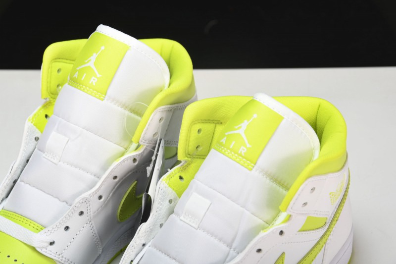 Jordan 1 Mid White Lime