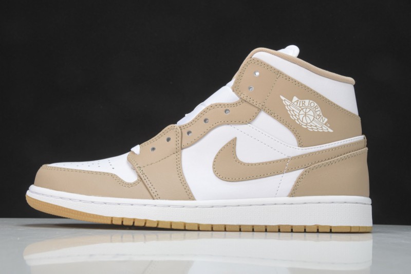 Jordan 1 Mid Tan Gum