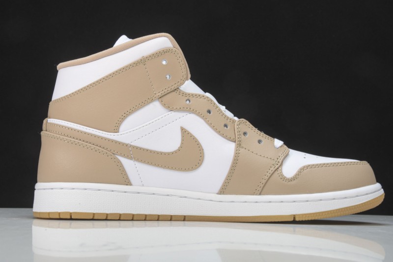 Jordan 1 Mid Tan Gum