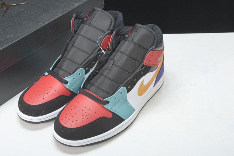 Jordan 1 Mid Bred Multi-Color