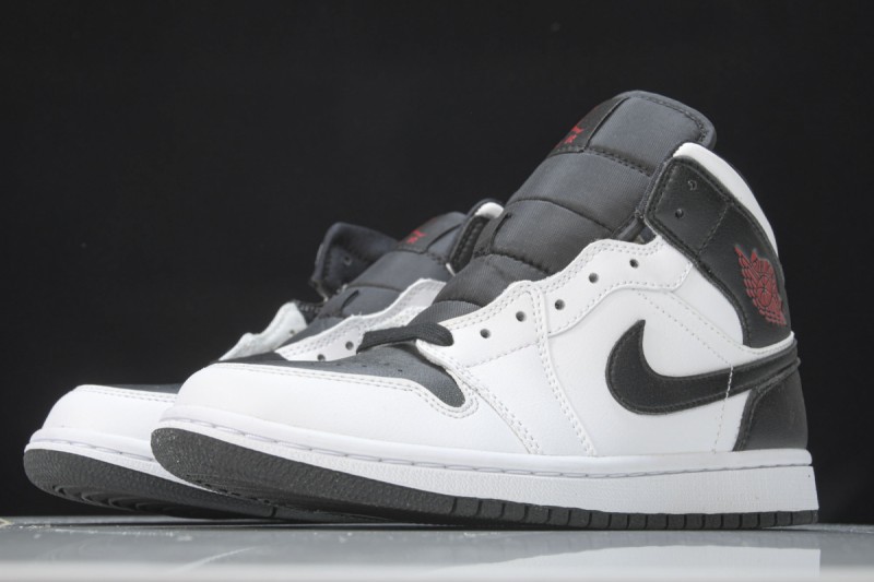 Jordan 1 Mid Reverse Black Toe