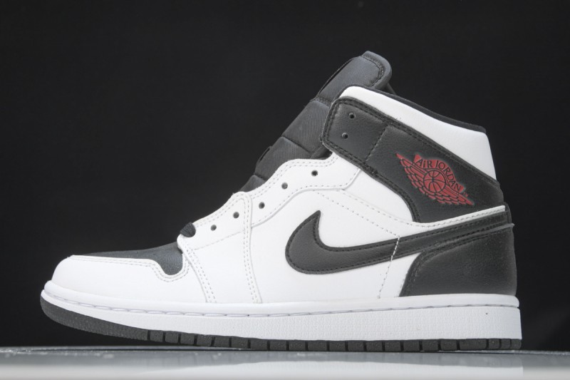 Jordan 1 Mid Reverse Black Toe