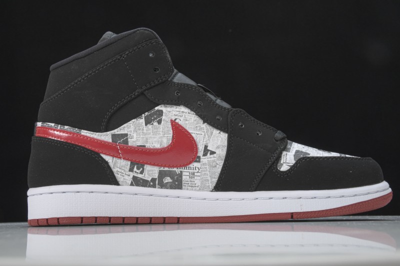 Jordan 1 Mid Newspaper Air Times