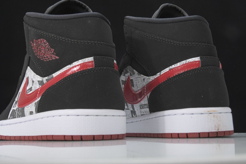 Jordan 1 Mid Newspaper Air Times