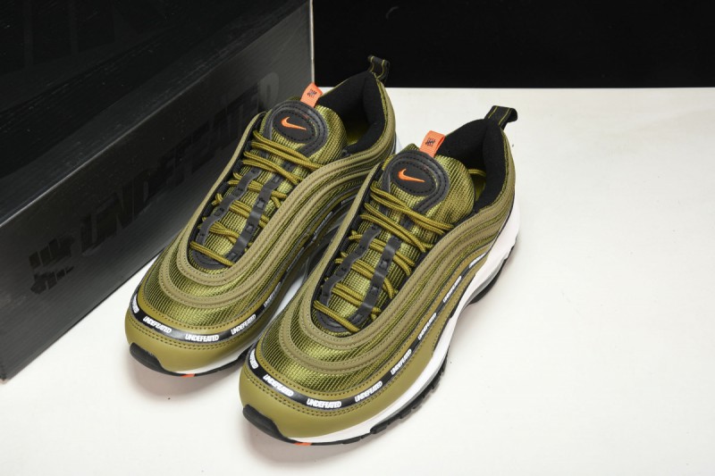 Nike Air Max 97 Undefeated Black Militia Green